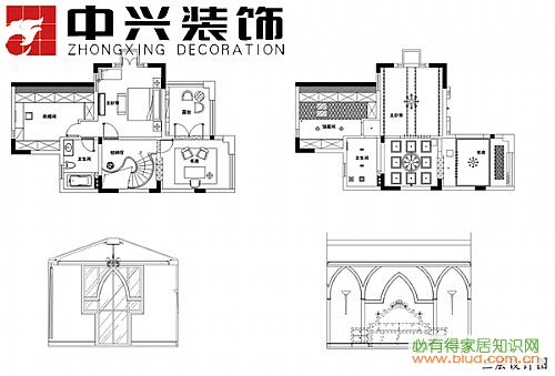 蠡湖尚郡-欧美风情-别墅_看装修案例