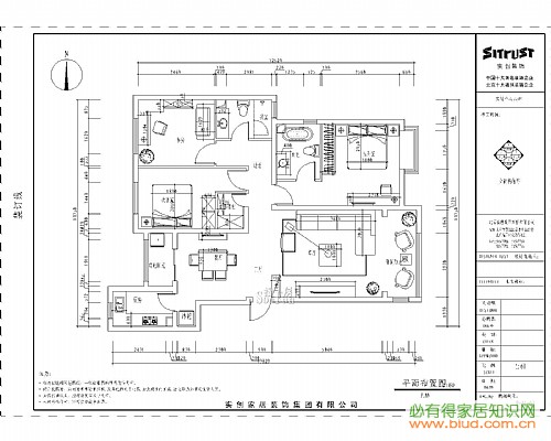 顺义新城第一区-西式古典-三居室_看装修案例