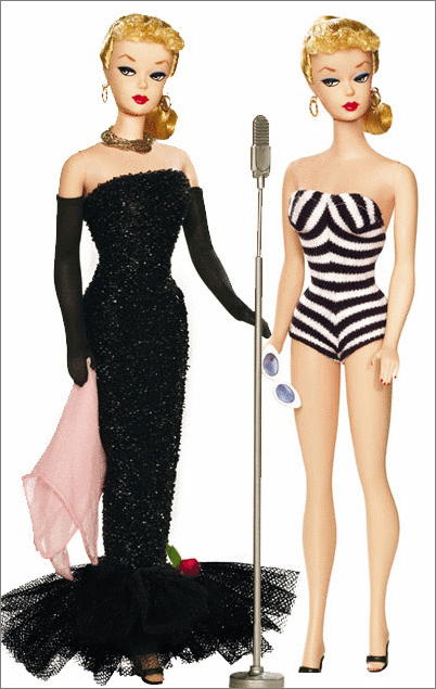 Barbie50周年回顾 珍藏版古董芭比