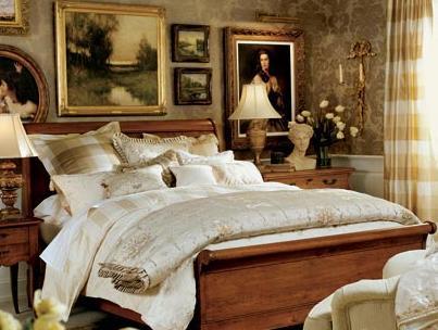 巧克力糖般的卧室装饰高贵而典雅别具欧洲皇室风情