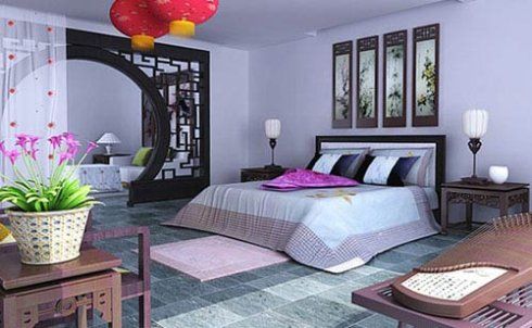 中式风格的卧室很有情调