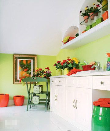 6种彩色墙面 让家更具活力