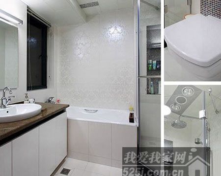 浴室采用现代设计