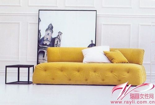 丰意德　金黄色沙发