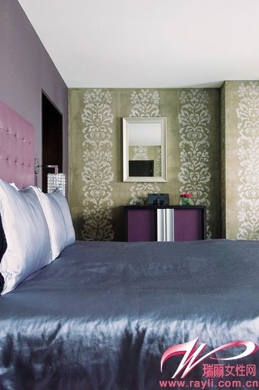 用银灰色打造高贵雅致的卧室空间