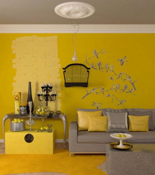 阳光在室内跳舞 黄色系家居装饰方案 