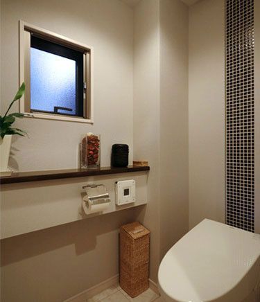 TOTO卫生设备的应用，使用方便，而且白色使卫生间看上去更加干净明亮
