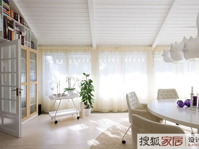 瑞典的阳光屋设计 聪明的收纳加上漂亮的室内 