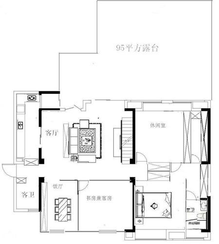 自主设计 8个月装修180平米温馨复式田园家 