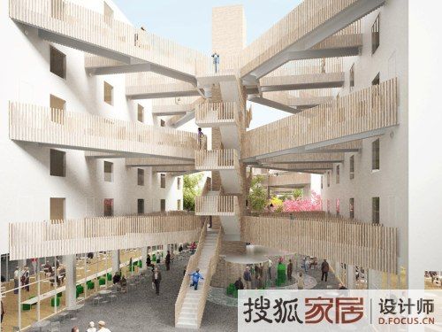 3D版的建筑设计 三亚block 5渡假村 