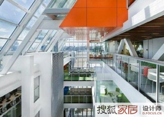 未来空间展示，极具设计感觉的的办公室方案 