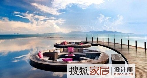 泰国W Retreat酒店设计 享受天水一线的美丽 