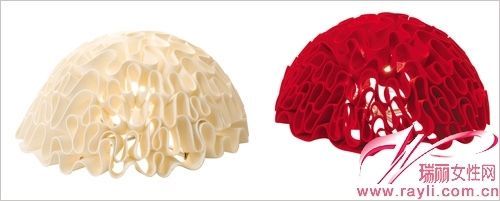 罗奇堡 模拟珊瑚礁形态的灯罩