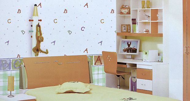 10款不同的儿童环保墙纸 带你宝贝进入梦乡 