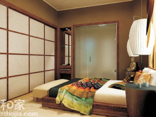 感悟和风禅意 12个日式风格卧室设计（组图） 