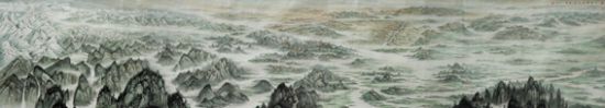 锦绣山河万里春(730×125cm) 