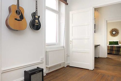 充满音乐的现代公寓 82平米实用家居设计 