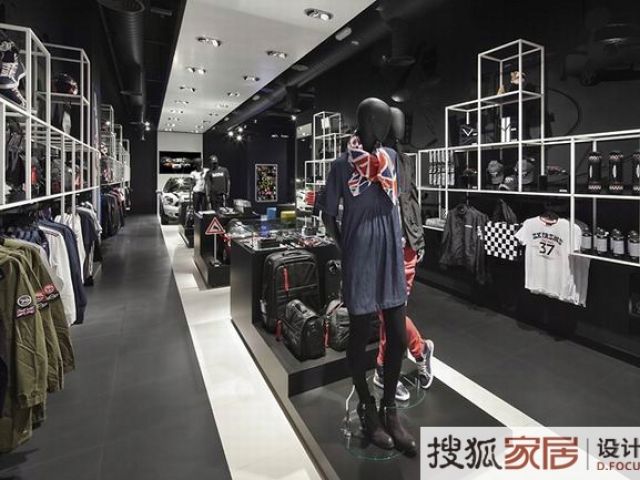 伦敦MINI pop-up store展厅 时尚潮流的室内 