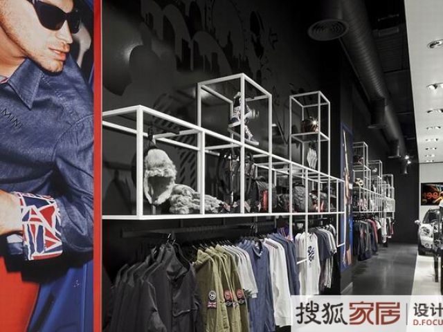 伦敦MINI pop-up store展厅 时尚潮流的室内 