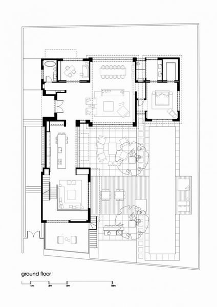 以色列拉马特住宅 木地板勾勒简洁线条(组图) 