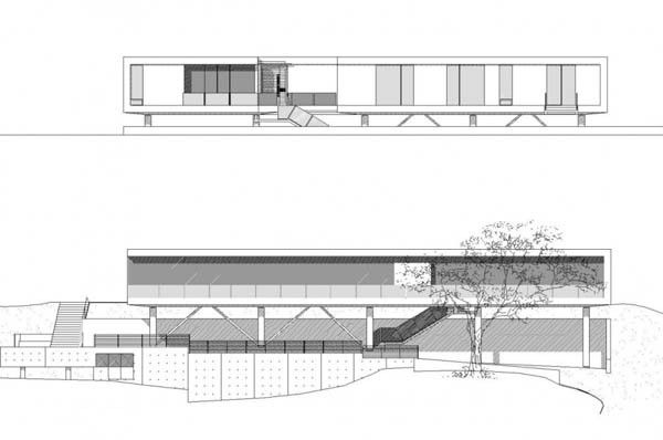 清新温暖几何大宅 Oakpass Residence（图） 