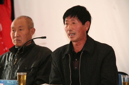 密云县冯家峪镇黄梁根村大队村委书记高国生致辞