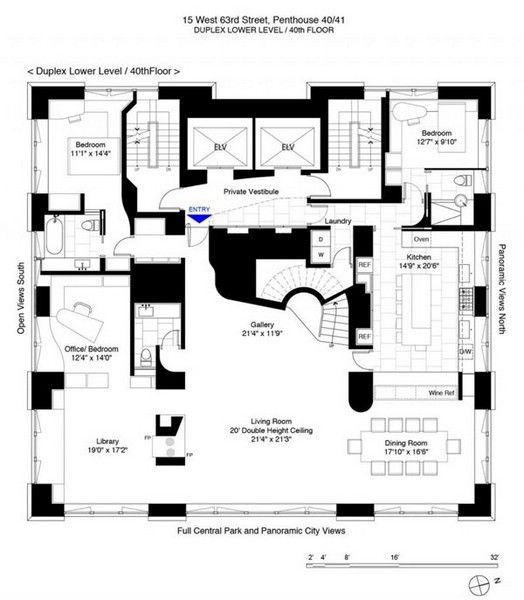 生活空间 500平米的奢华 纽约惊艳屋顶公寓 