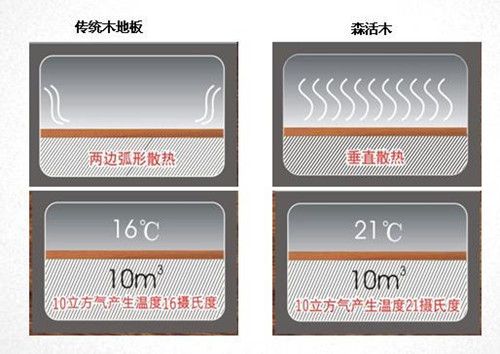 森活木高出5℃