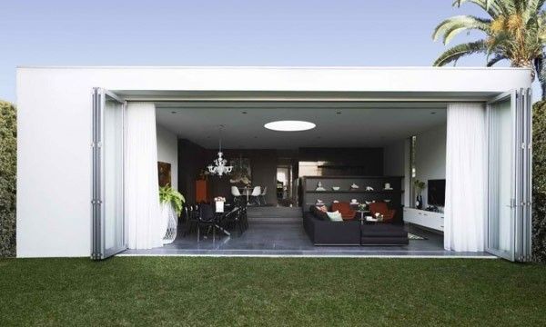 白色矩形建筑 澳大利亚现代艺术大宅（组图） 