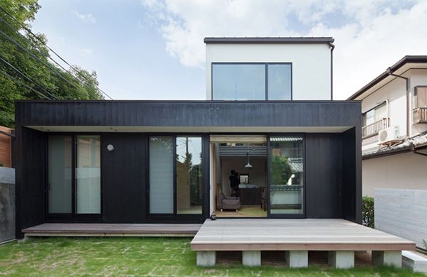 日本小巧木质住宅 原木色地板衬简洁风格(图) 