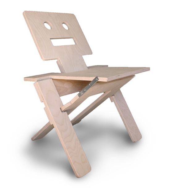 “囧”人单板椅携带方便 小设计大功能(组图) 