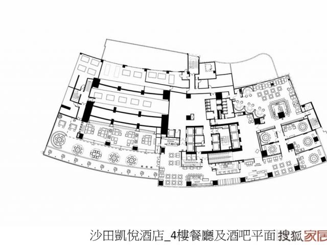 梁志天作品：香港沙田凯悦酒店 品味山水间 