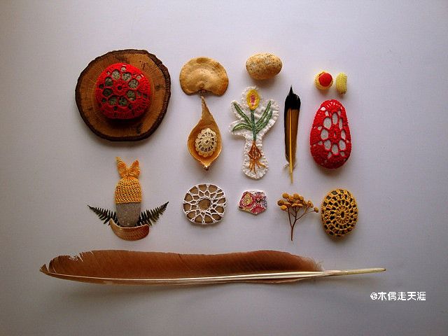 diy装饰出来的温馨 小清新的布艺手作品 