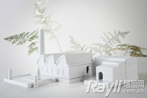 设计家产品-798工厂白瓷模型
