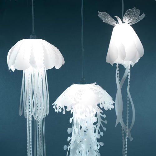 像水母漂浮在空中 Roxy Russell灯具赏（图） 