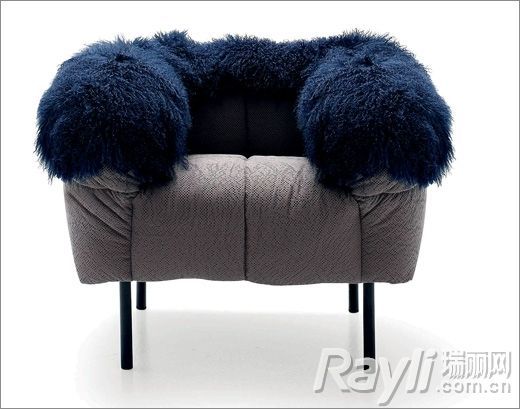 arflex“毛领”沙发 