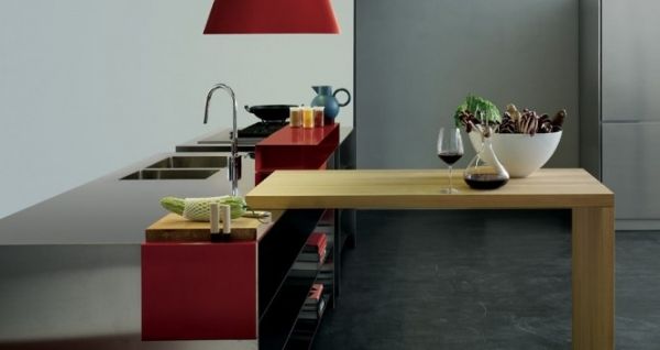 现代简单主义 意大利Elmar Cucine的现代厨房 