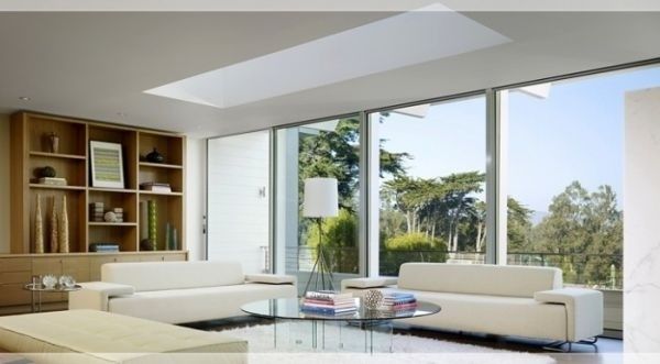 融合光线与空间之美 配有天窗的客厅设计赏析 