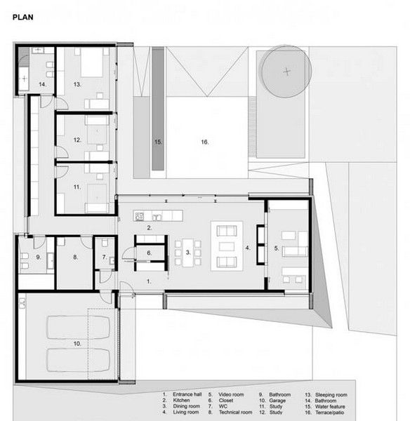 低调奢华的完美 波兰空楼梯住宅设计（组图） 