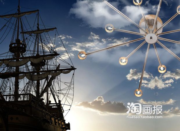 迷加勒比  不仅是海盗,还有远航的梦想(灯具) 