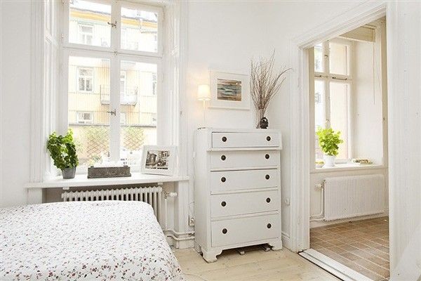 白色田园 斯德哥尔摩38平小公寓（图） 