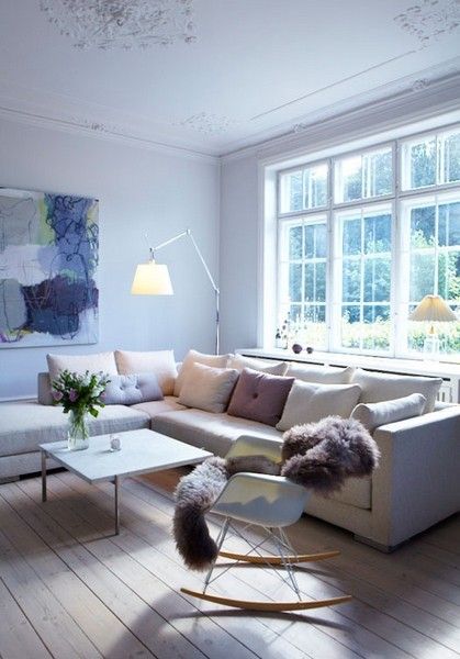 艺术家公寓 北欧风格也有烂漫色彩（组图） 