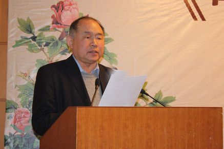 中国林产工业协会秘书长石峰先生致辞