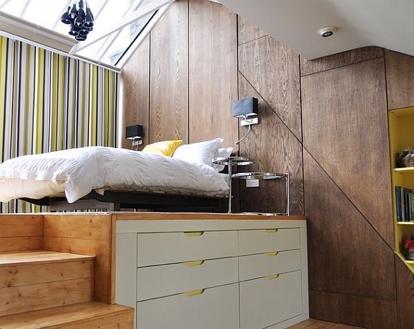 阁楼男女的卧室新幻想 13款设计打造时尚空间 