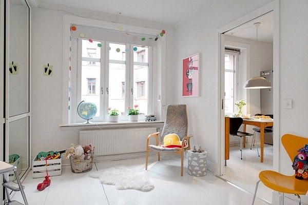复古地板浪漫混搭 哥德堡童话般温馨公寓(图) 