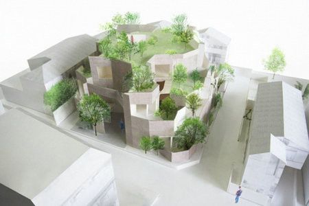 Tree-ness House 图片提供：平田晃久建筑设计事务所