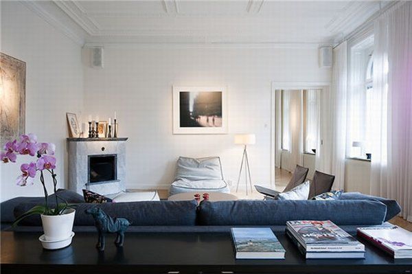 瑞典现代室内设计 随机地板铺出美丽空间(图) 