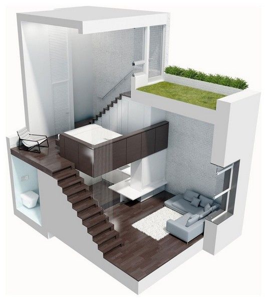公寓大改造   42平也可造就的精致空间（图） 