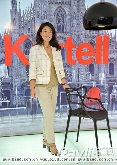 Kartell中国合资公司总裁林宏女士