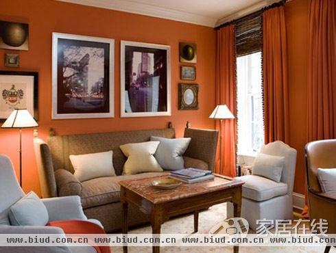 彩色窗帘安装8例 让家散发知性优雅魅力
